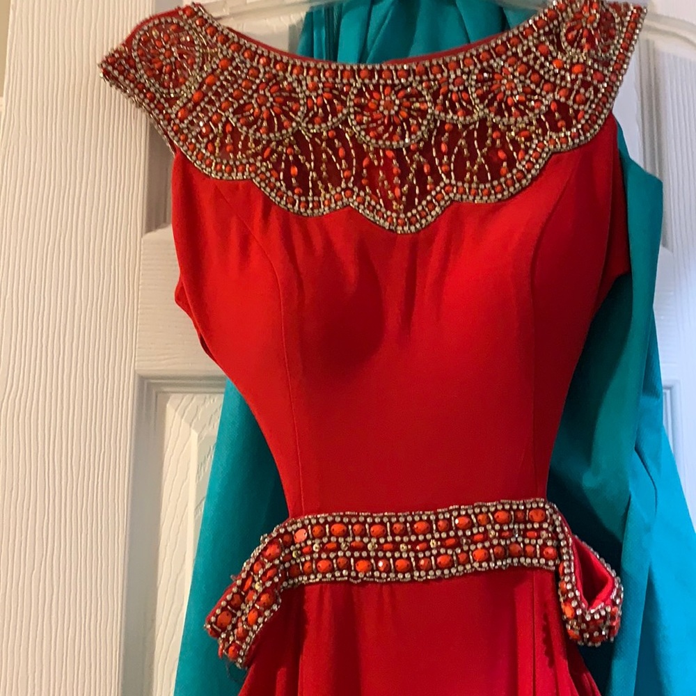 Beautiful prom dress just wanted to wear blue
